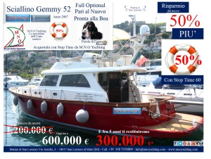 Sciallino Gemy 52 Offerta Gennaio 2016