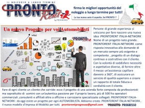 Comunicazione ProntoRent per 6C